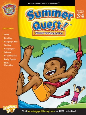 cover image of Summer Quest&#8482;, Grades 3 - 4